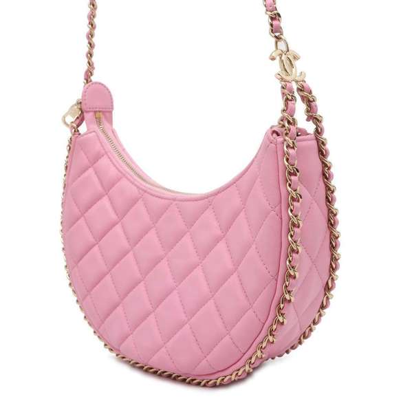 Chanel Matelasse Coco Bag Lambskin Small Hobo Mark - Picture 1 of 14